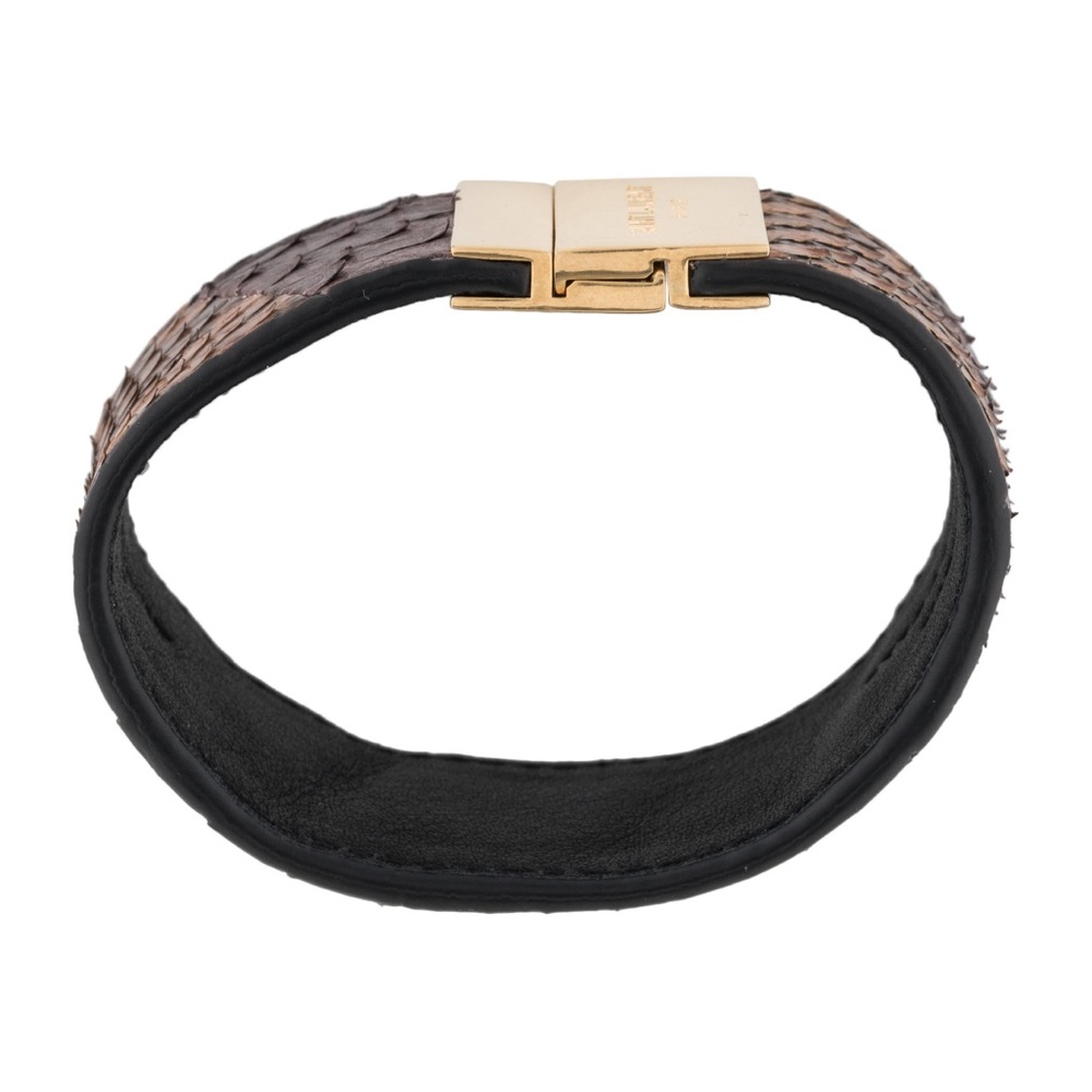 Saint Laurent Patchwork Python Cuff - image 2